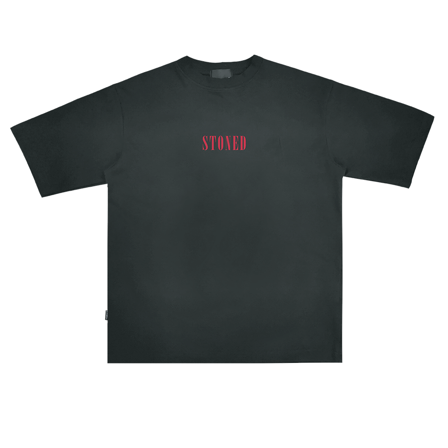 เสื้อยืดลายเพียวริตี้ สีดำ | Stoned Journey : Purity Tee Black