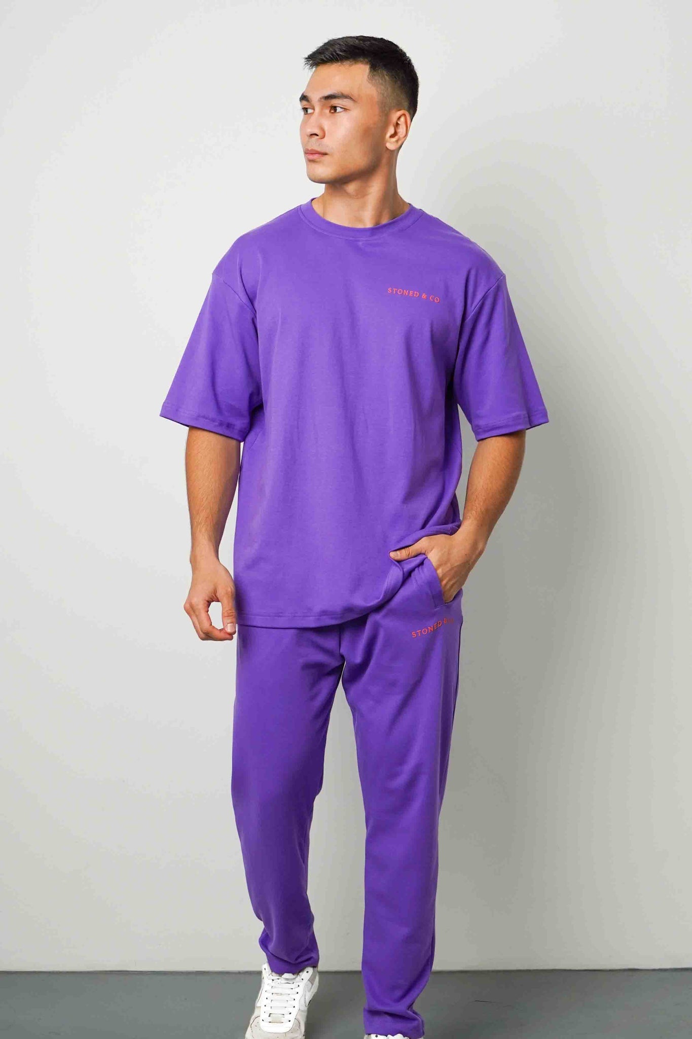 กางเกงขายาวสีลาเวนเดอร์ | Stoned Eternal : Lavender Long Pants