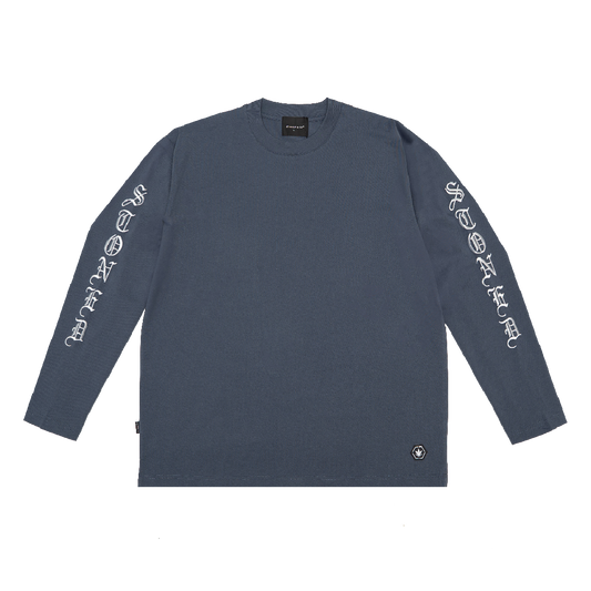 WBB25 : Letter L/S Tee Navy