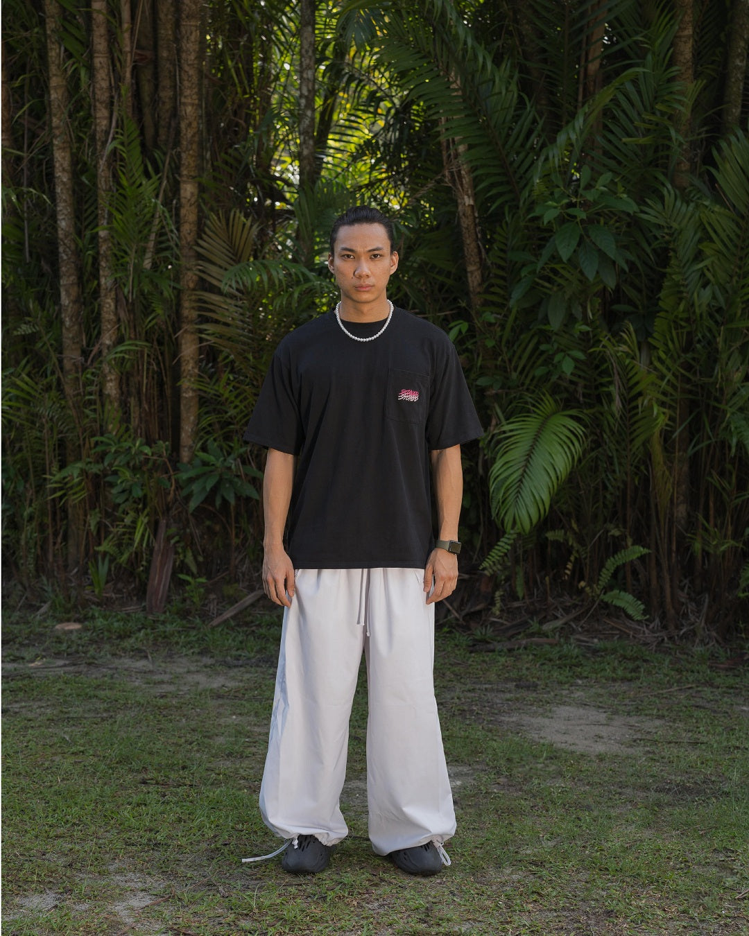 Stoned Originals : Pocket Tee Black