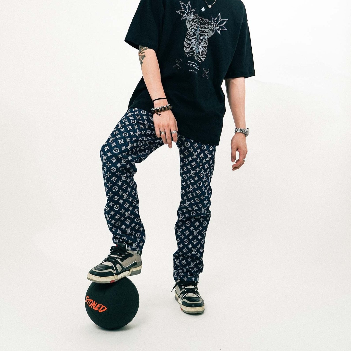 Happy Bones : Football Black