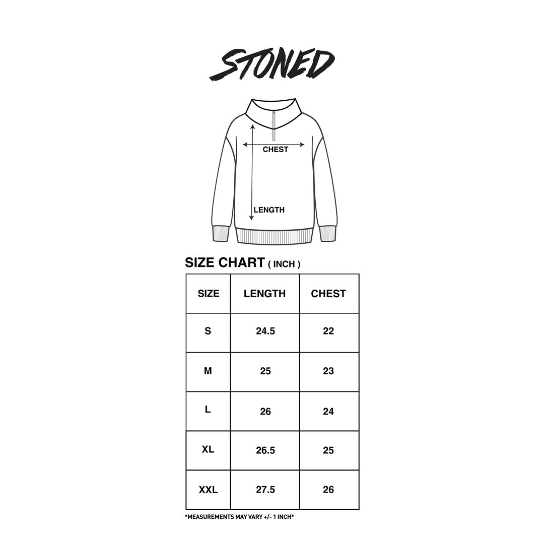 เสื้อสเวตเชิ้ต Half Zipper สีดำ | ATC : Half Zipper Sweatshirt Black