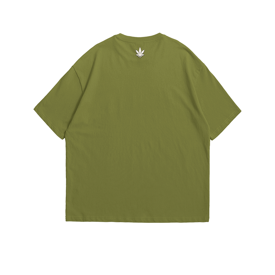 Stoned Future-back : Retrospective Tee Green