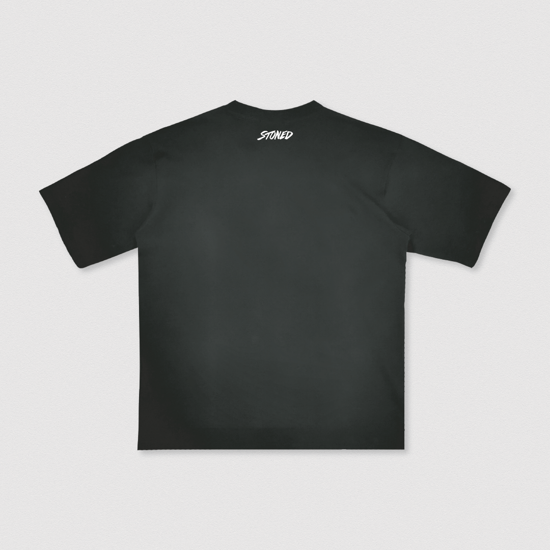 เสื้อยืดโลโก้ซิกเนเจอร์ สีดำ | Stoned x Def Jam : Signature Logo Tshirt Black