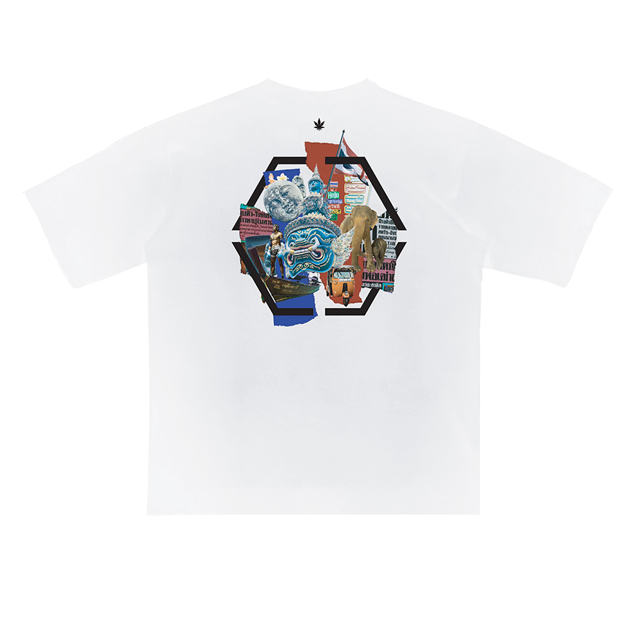 Stoned Journey : Heritage Tee White