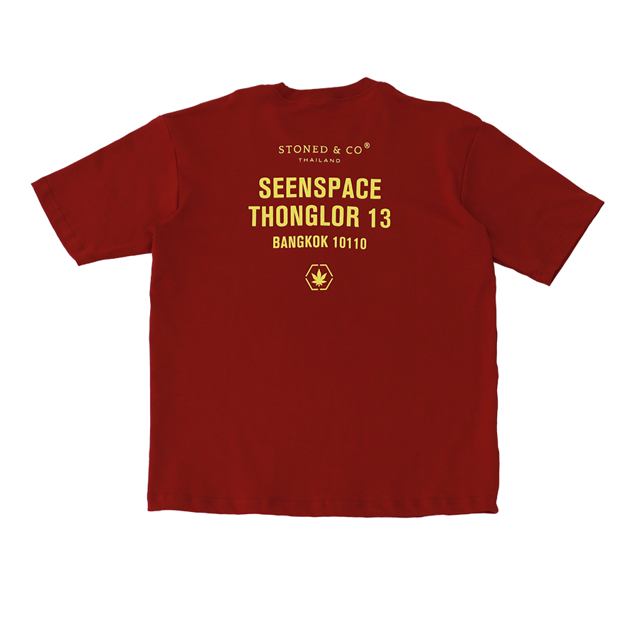 Stoned Journey : Address Tee Red