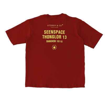 Stoned Journey : Address Tee Red