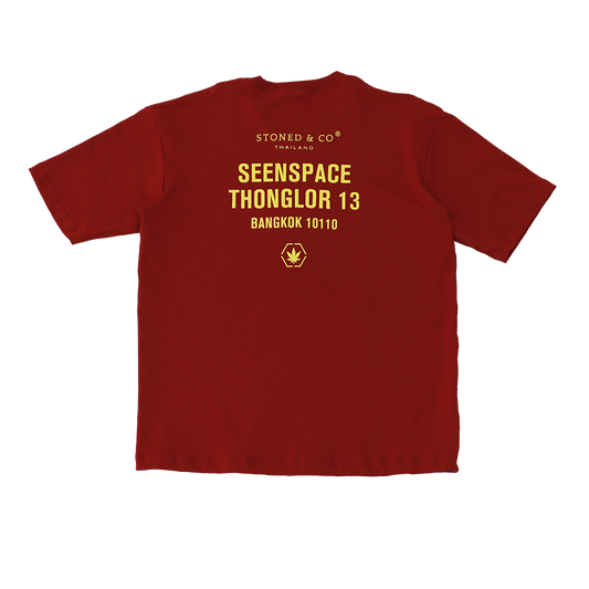 Stoned Journey : Address Tee Red