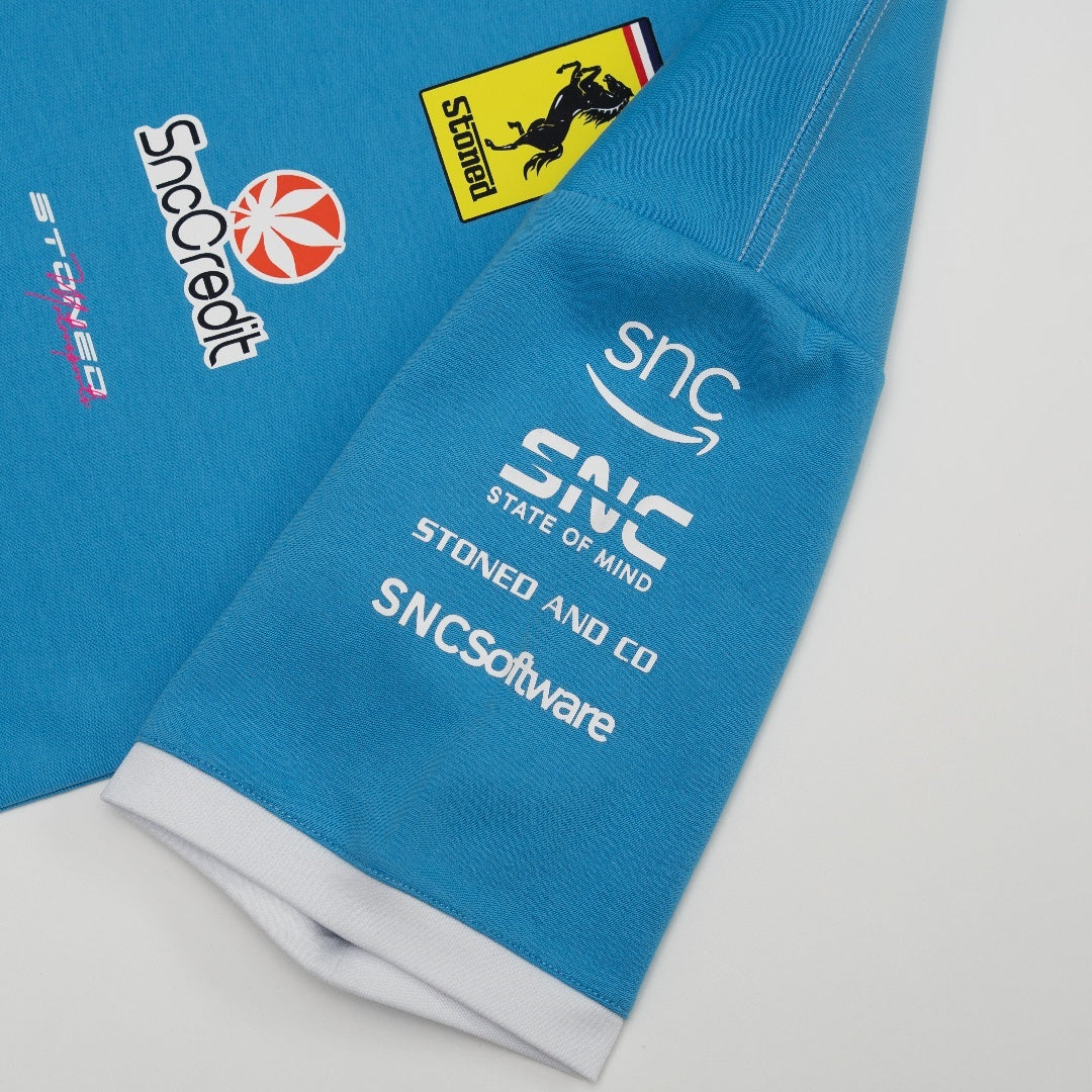 Dark Horse : Motorsport Tshirt Light Blue