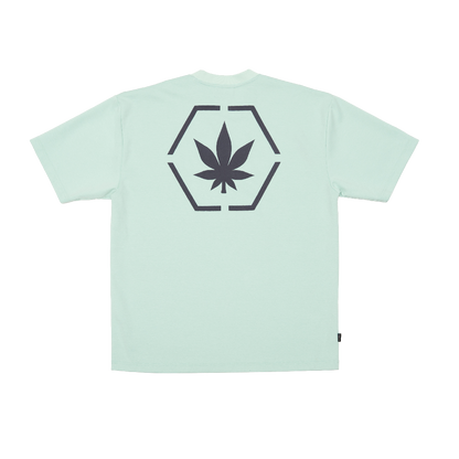 เสื้อยืดลายหกเหลี่ยมเจเนติก สีทิฟฟานี | Colours : Genetic Hexagon Tee Tiffany