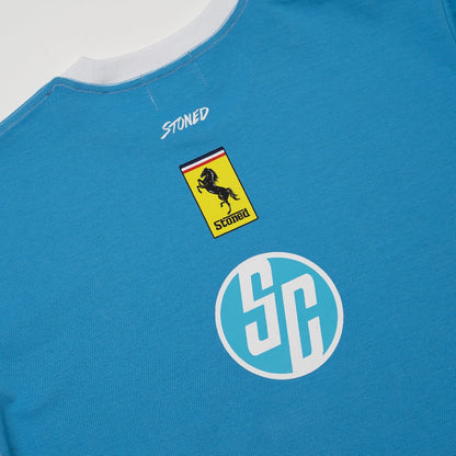 Dark Horse : Motorsport Tshirt Light Blue