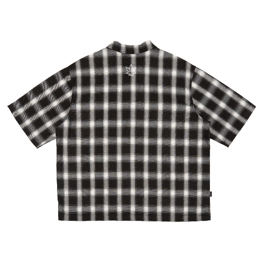 เสื้อแขนยาวมุก | Blessed26 : Pearl Flannel White Black