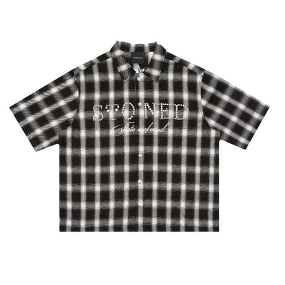 เสื้อแขนยาวมุก | Blessed26 : Pearl Flannel White Black