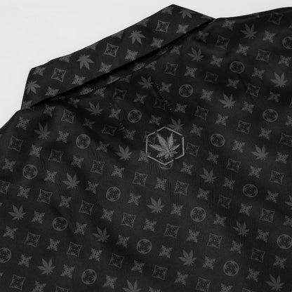 Void : Monogram Revere Shirt Black