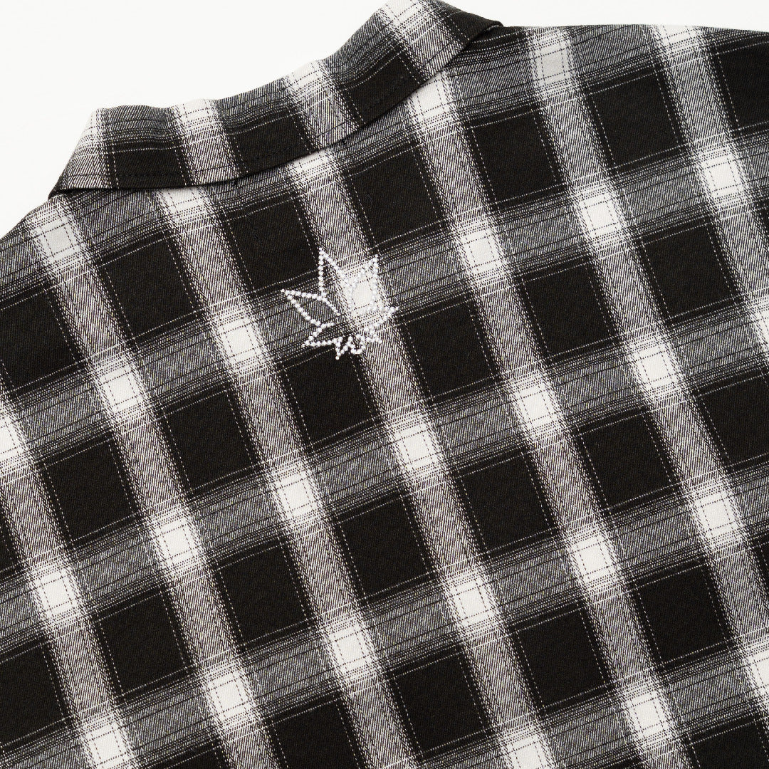 เสื้อแขนยาวมุก | Blessed26 : Pearl Flannel White Black