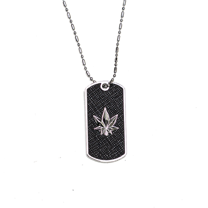 สร้อยคอป้ายทหาร | Stoned : Military Tag Necklace