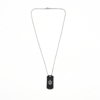 สร้อยคอป้ายทหาร | Stoned : Military Tag Necklace