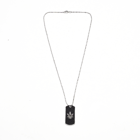 สร้อยคอป้ายทหาร | Stoned : Military Tag Necklace