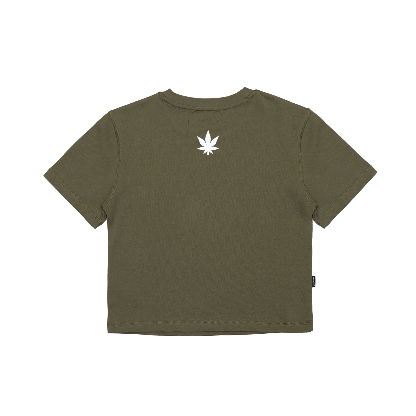 Stoned x GRE : Crop Top Olive