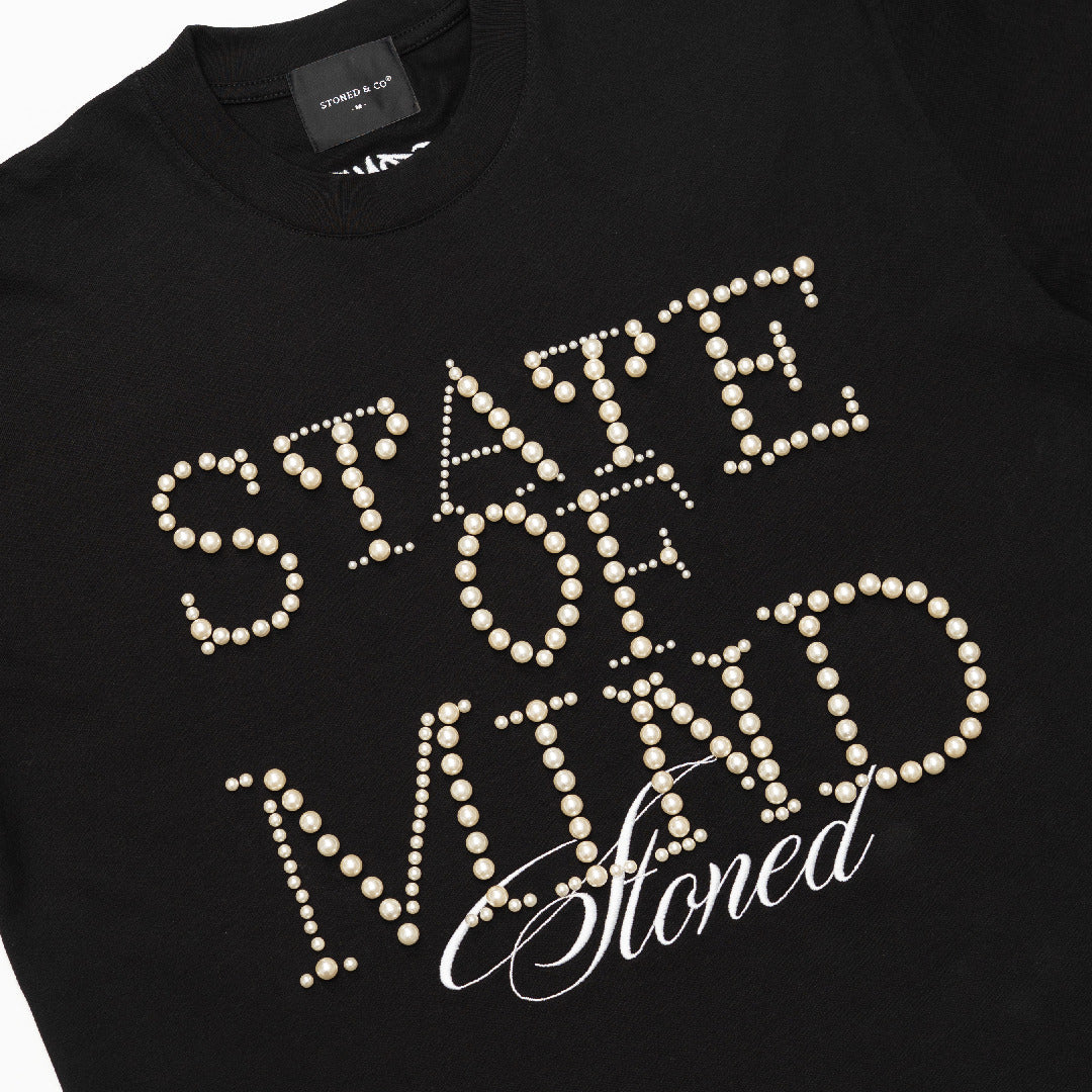 ไข่มุกที่สมบูรณ์ | Blessed26 : State Of Mind Tee Black