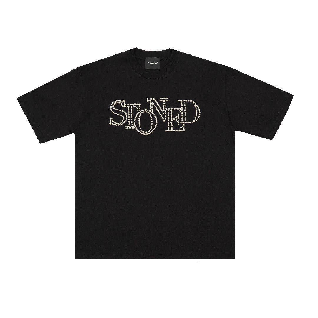 ไข่มุกที่สมบูรณ์ | Blessed26 : Finish Pearl Logo Tee Black
