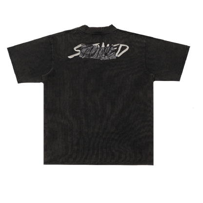 Void : Stamp Genetic Washed Tee Black