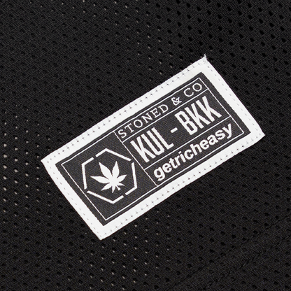 Stoned x GRE : Mesh Jersey Black