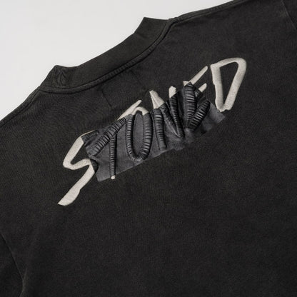 Void : Stamp Genetic Washed Tee Black