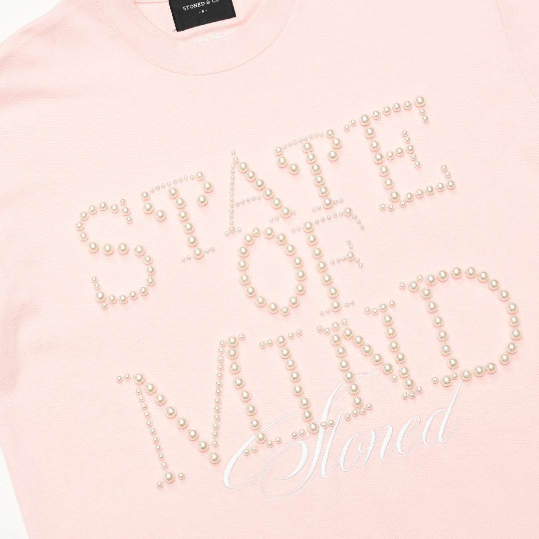 ไข่มุกที่สมบูรณ์ | Blessed26 : State Of Mind Tee Pink