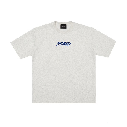Milestoned : Hexagon Tee Grey