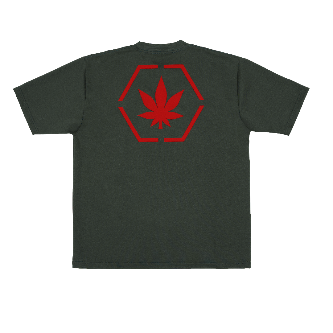 Colours : Genetic Hexagon Tee Dirty Green