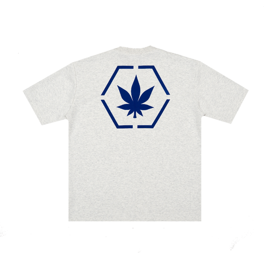 Milestoned : Hexagon Tee Grey