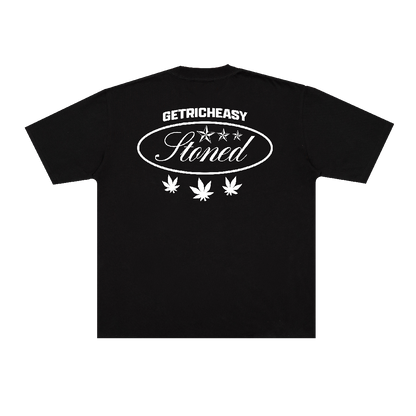 Stoned x GRE : Genetic Original Logo Tee Black