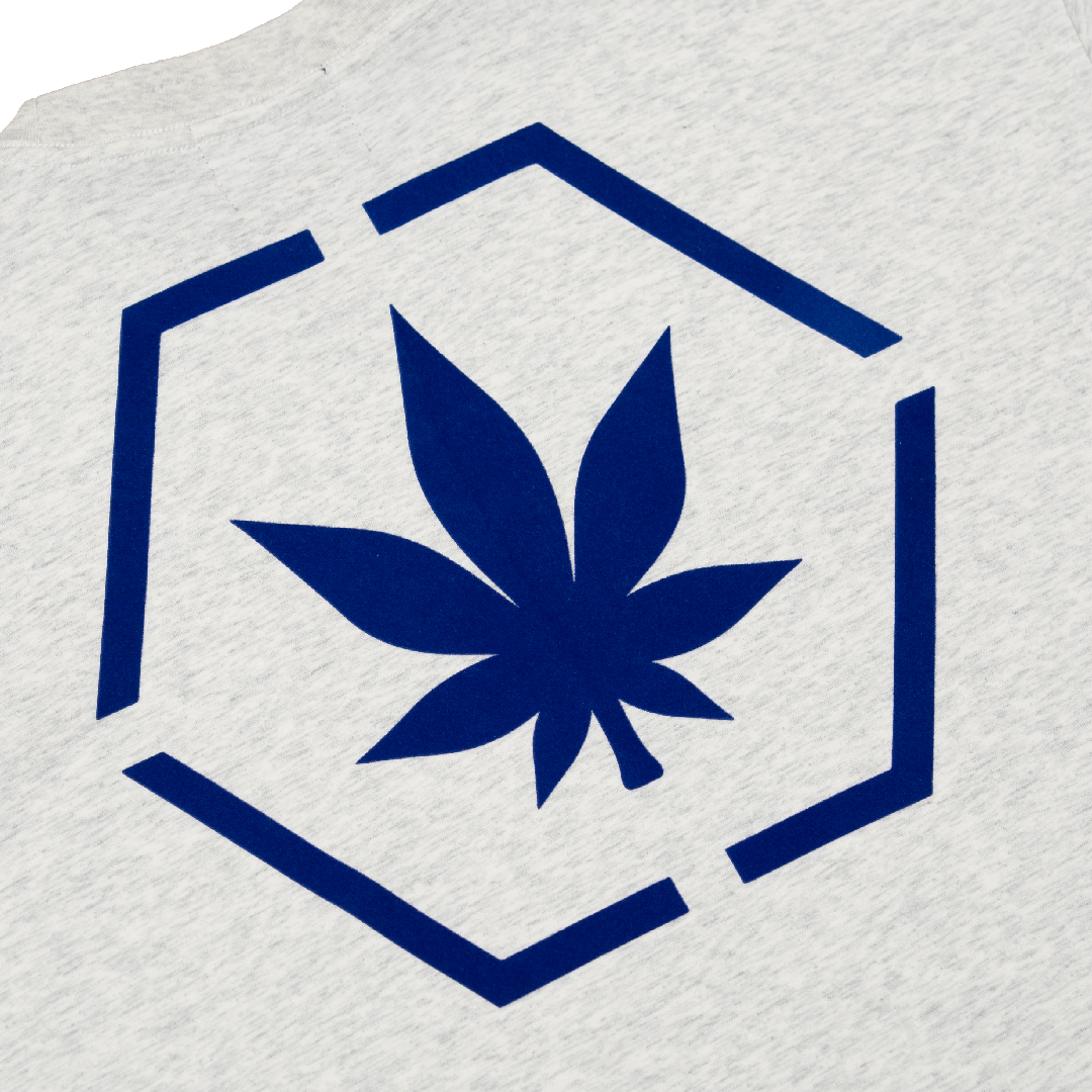 Milestoned : Hexagon Tee Grey