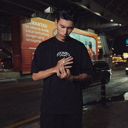 เสื้อยืดโลโก้ Arch สีดำ | ATC : Arch Logo Tee Black