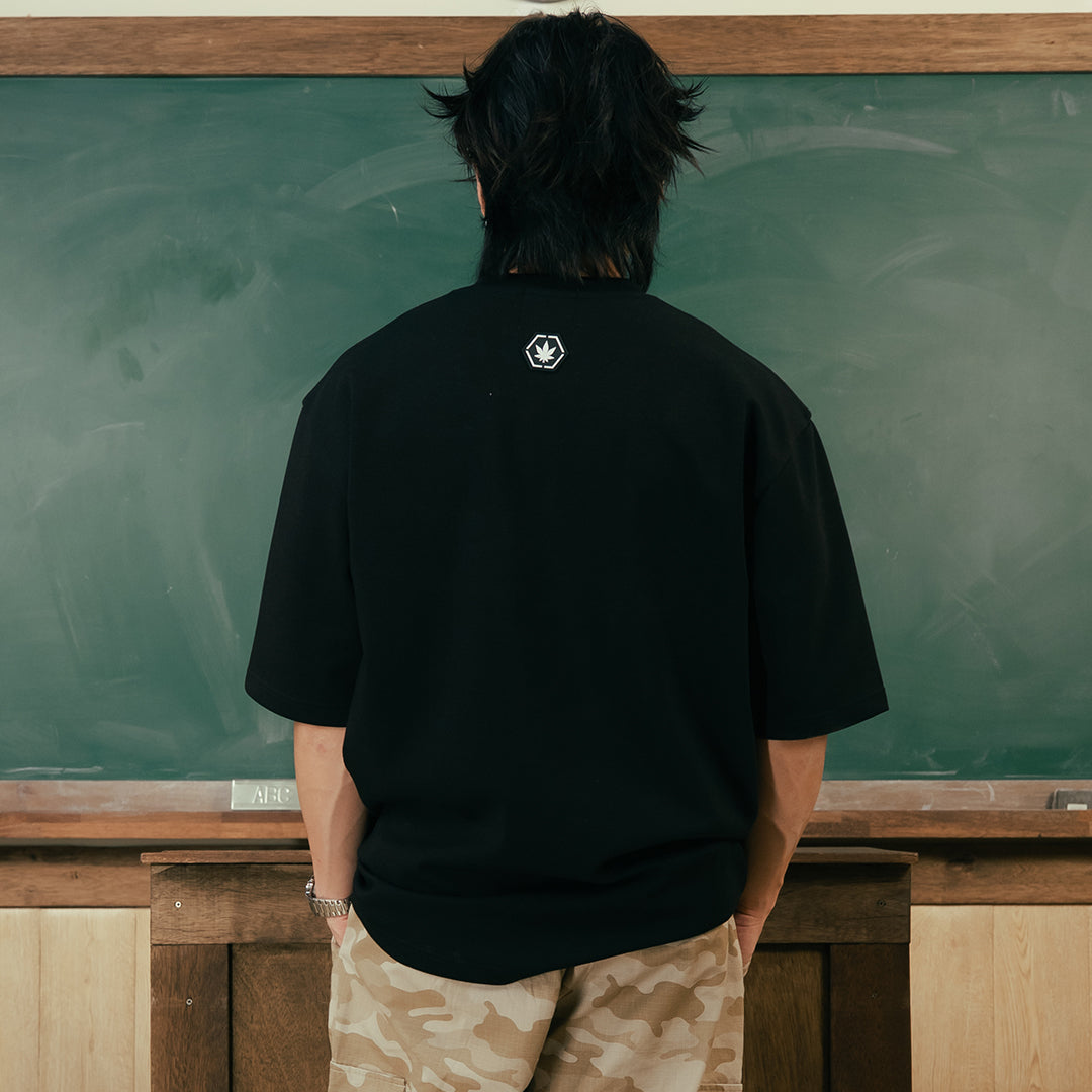 Originals V2 : Black Yellow Tee