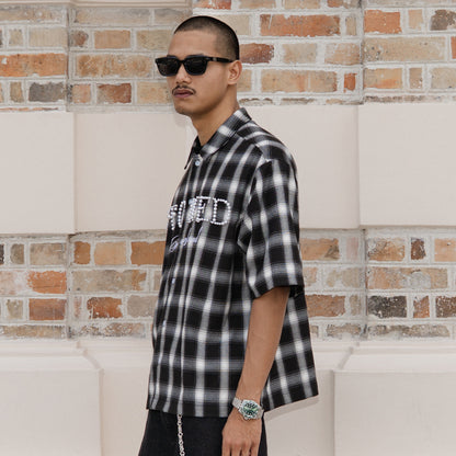 เสื้อแขนยาวมุก | Blessed26 : Pearl Flannel White Black