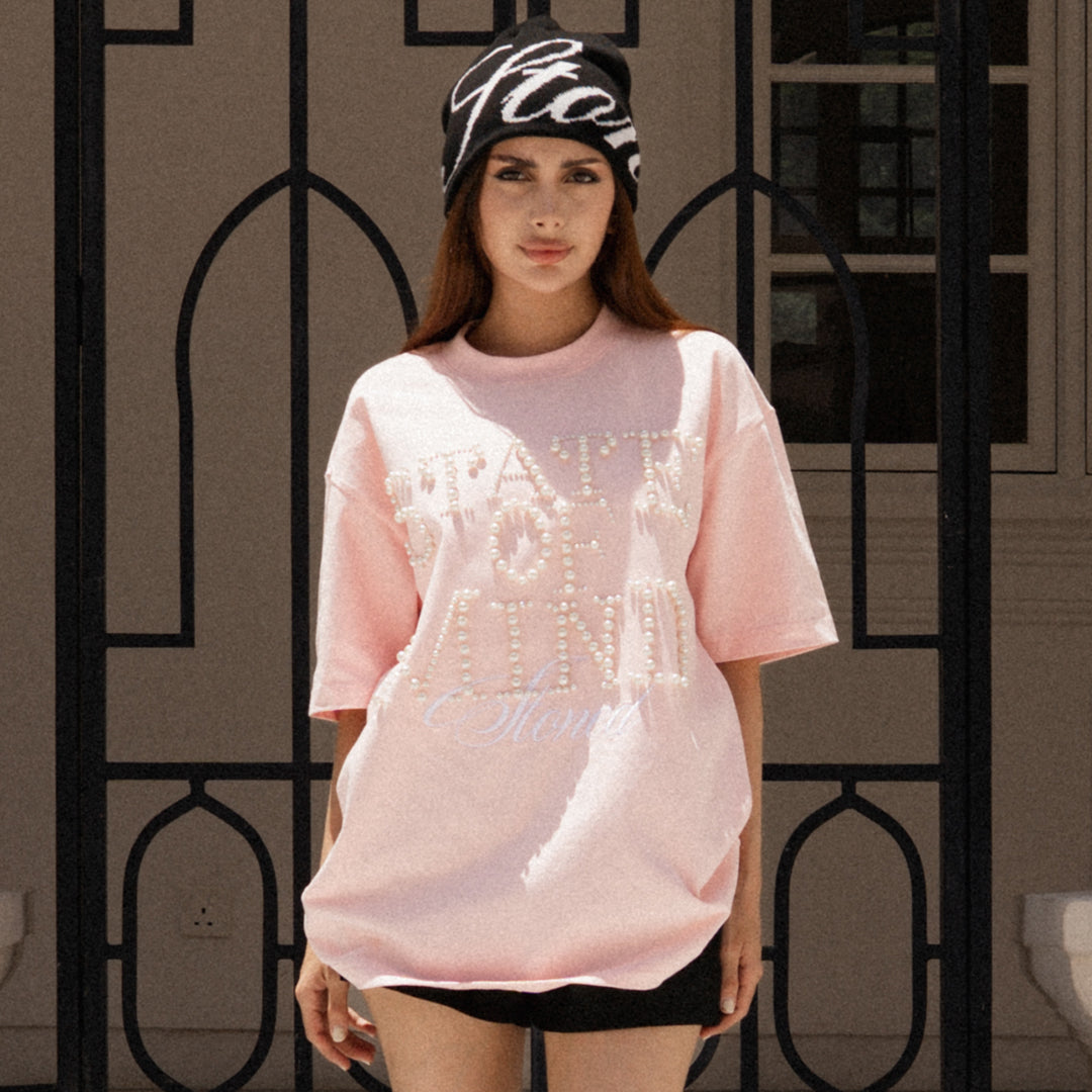 ไข่มุกที่สมบูรณ์ | Blessed26 : State Of Mind Tee Pink