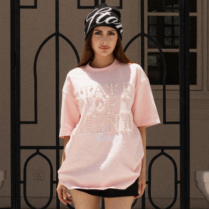 ไข่มุกที่สมบูรณ์ | Blessed26 : State Of Mind Tee Pink