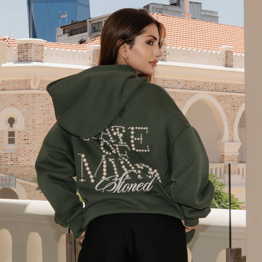 เสื้อฮู้ดสภาวะจิตใจ | Blessed26 : State Of Mind Hoodie Green