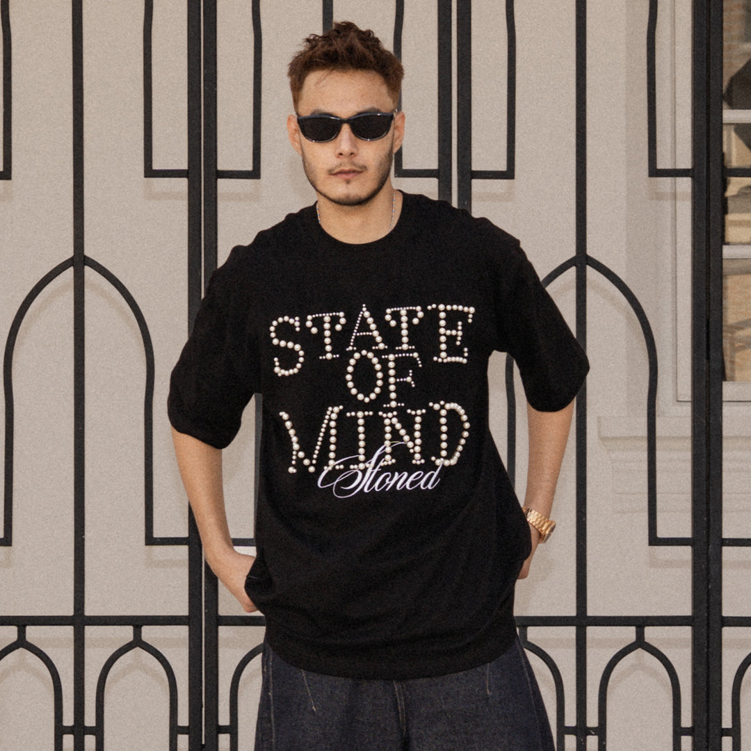 ไข่มุกที่สมบูรณ์ | Blessed26 : State Of Mind Tee Black