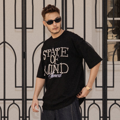 ไข่มุกที่สมบูรณ์ | Blessed26 : State Of Mind Tee Black
