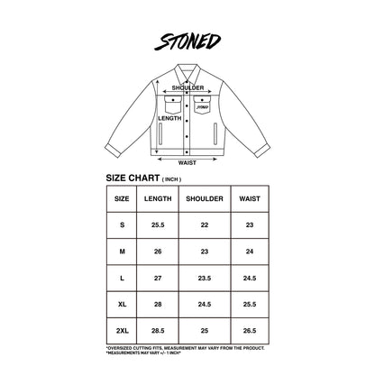 Milestoned : Descendant Denim Jacket Black