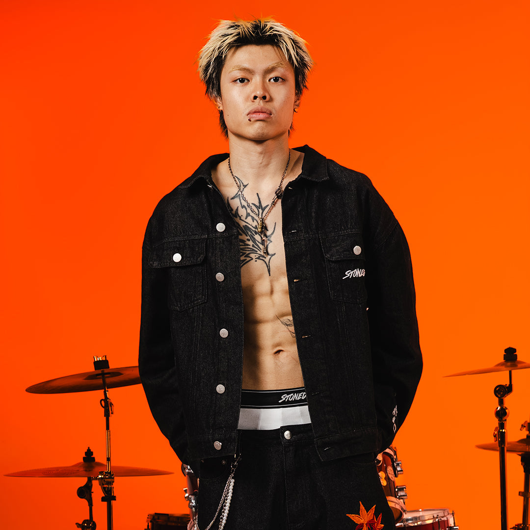 Milestoned : Descendant Denim Jacket Black