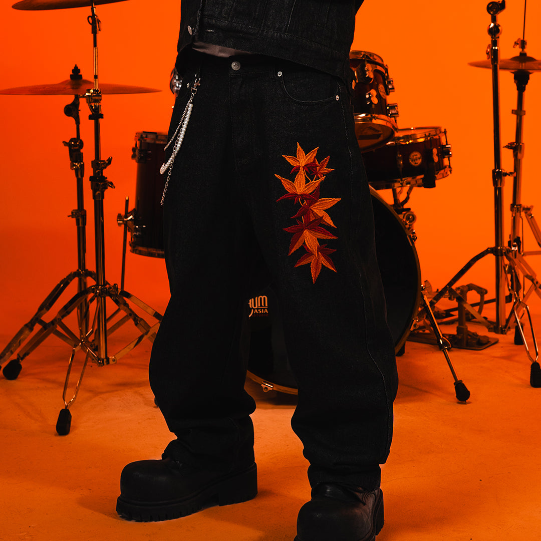 Milestoned : Descendant Denim Pants Black