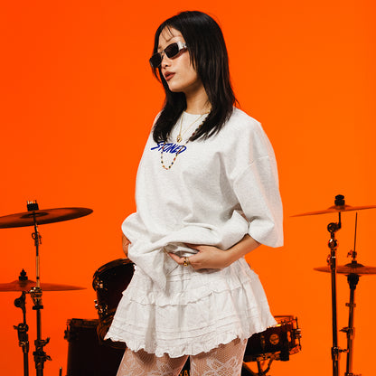 Milestoned : Hexagon Tee Grey