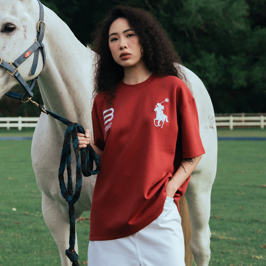 Dark Horse : Polo Tshirt Red