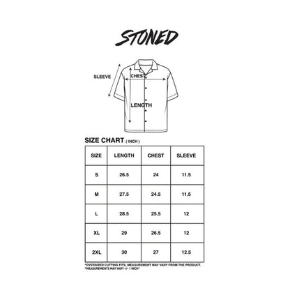 Stoned x GRE : Stripe Shirt White Pink