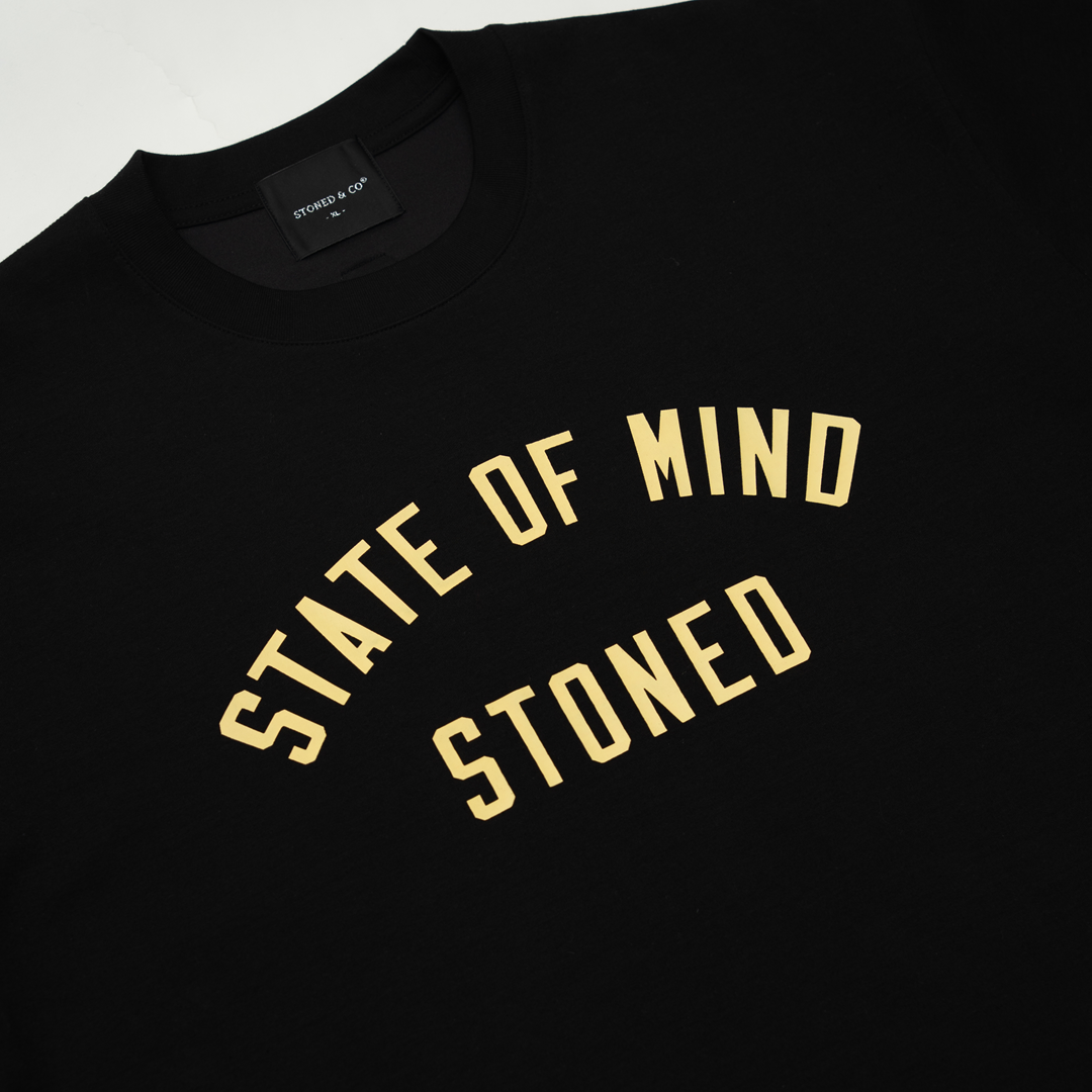 Originals V2 : Black Yellow Tee