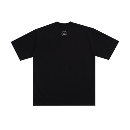 เสื้อยืด Conspiracy ประดับ Rhinestone สีดำ | ATC : Conspiracy Rhinestone Tee Black